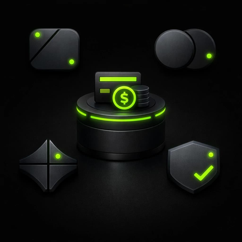 Taxa por Bandeira: Visa, Mastercard, Elo e Amex